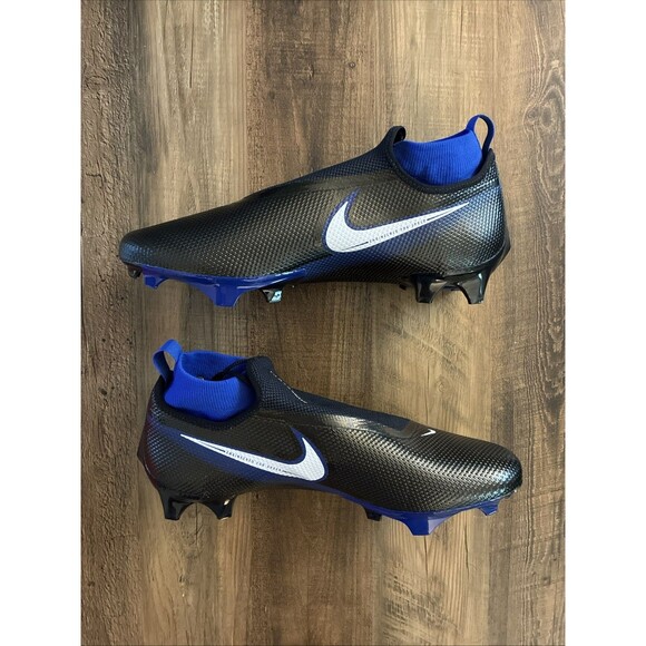 Nike Vapor Edge Pro 360 Black Blue Men Size 14 Football Cleats CV6345-002 main image 5